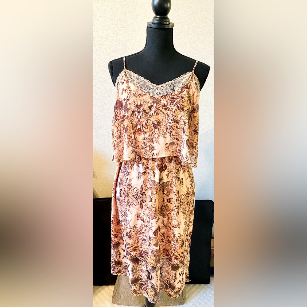 BCBGeneration - Floral, Lace, Strapy Dress